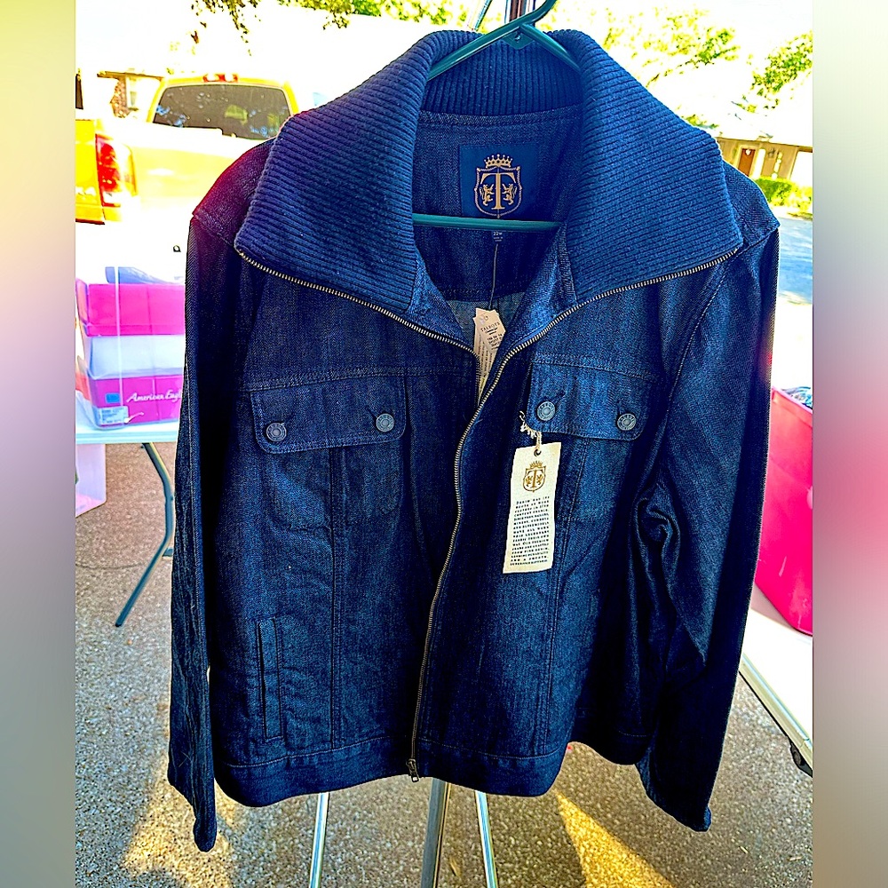 Talbots Jean Jacket - Size 22